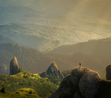 Zonsopkomst, muggen en modder